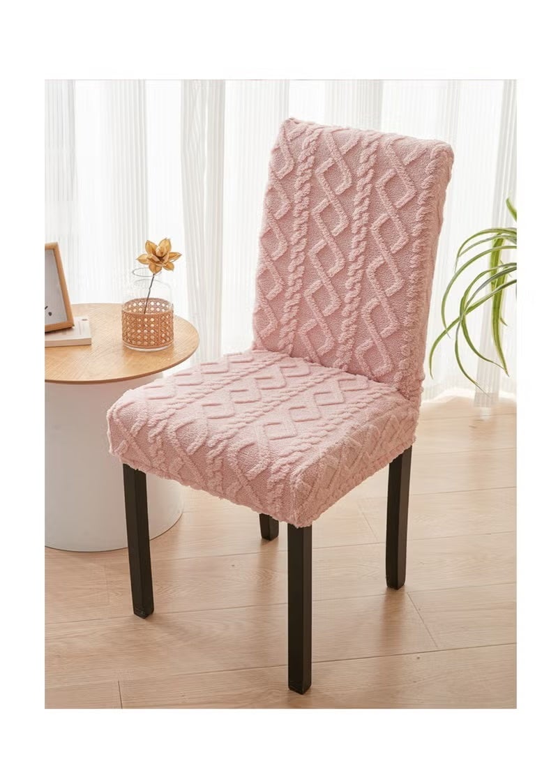 Jacquard dining chair covers - set of 6 chairs (Kashmir) - Image 1